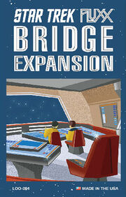 Star Trek Fluxx Bridge Expansion pack art