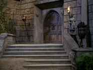 The entrance to Trelane's house in TOS: "The Squire of Gothos"