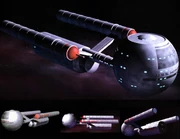 Daedalus class Star Trek Fact Files CGI model