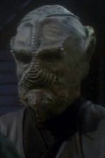 An alien member of the Orion Syndicate