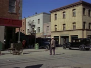 New York City street, 1930