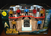 Playmates Classic Star Trek Bridge Set