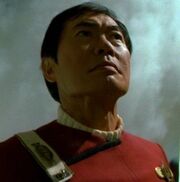 Sulu in Tuvok's memory