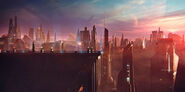 A city in 2256