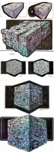 Borg cube second variant design process