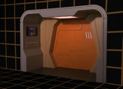 Galaxy class holodeck arch