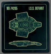 ISS Defiant plaque cover