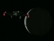 Klingon warship approaching SC-4