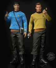 QMx 1-6th Scale Articulated Spock + Kirk