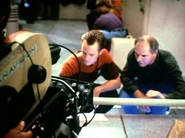 Shooting Time and Again.jpg (34 KB) Robert Duncan McNeill and Marvin V. Rush filming "Time and Again"