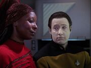 Guinan and Data, 2366