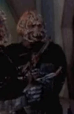 An alien bar security