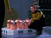 Duffy with a leaking canister