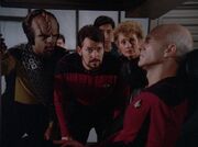 Riker entdeckten einen zweiten Picard im Shuttle
