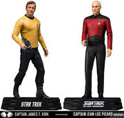 McFarlane Kirk Picard 7-inch figures