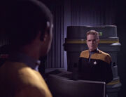 Tuvok sees Carey