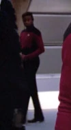 In a corridor/On the bridge Played by an unknown actor (TNG: "Heart of Glory", "The Arsenal of Freedom")