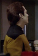 Dana Vitatoe, Brothers.jpg (27 KB) As photo double for Brent Spiner on TNG: "Brothers"