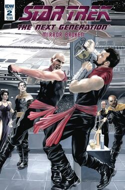 "Star Trek: The Next Generation - Mirror Broken, Issue 2"