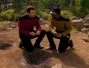 Riker und La Forge auf Barradas III