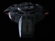 USS Defiant after Jem'Hadar attack