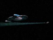USS Voyager chasing Equinox