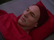 Picard awakes after surgery