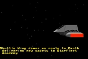 Starfleet Academy Starship Bridge Simulator - 32X - Intro Shuttle