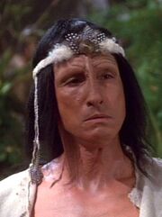 Ein Mitglied des Kautschukbaumvolkes, das genetische Geschenk der Geister des Himmels ist deutlich erkennbar.