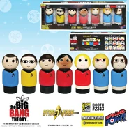 Bif Bang Pow! Star Trek The Big Bang Theory Pin Mate Set.jpg (132 KB) Star Trek: TOS / The Big Bang Theory Star Trek Cosplay Pin Mate set (SDCC 2016)
