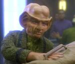 Ferengi waiter, the emissary