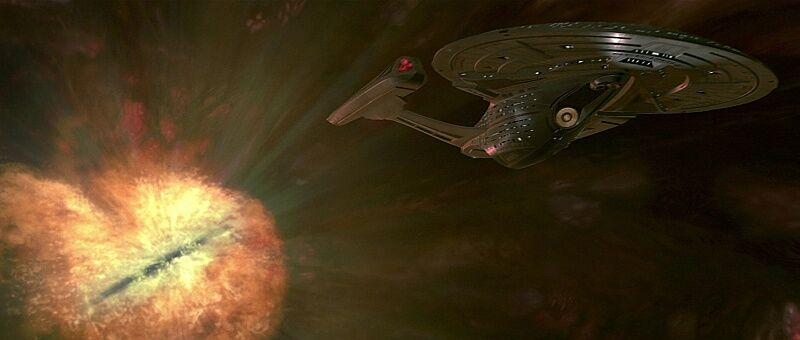 star trek insurrection enterprise