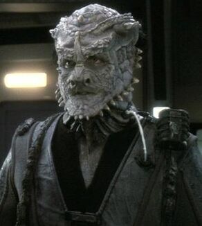 Kudak'Etan, an Alpha Jem'Hadar in 2374