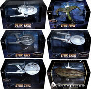 Hot Wheels Star Trek Series 3 packaged ships