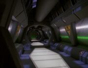 Deep Space 9 access tunnel