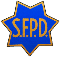 SFPD insignia.