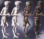 CGI modeling of a Xindi-Insectoid