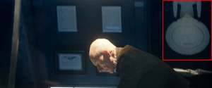 Maqueta de la . Archivo cuántico de Jean-Luc Picard