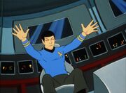 Spock reaching out