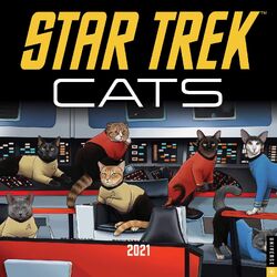 Star Trek: Cats Calendar (2021)