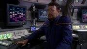 William T. Riker as ensign aboard Enterprise (NX-01)