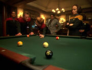 Janeway plays Pool