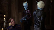 Archer interrogated by Shran