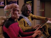 Ferengi an der OPS der Enterprise-D