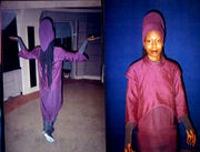 Guinan, costume polaroid