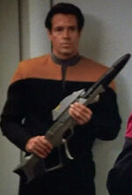 Security guard in sickbay 2, 2374