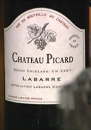 Chateau Picard.jpg (13 kio) Bouteille de Château Picard de 2267