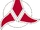 Klingon emblem, red white.png