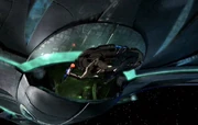 Die Enterprise findet mehr als ausreichend Platz.