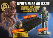 GE Fabbri Star Trek Figurine Collection Species 8472 and Locutus.jpg (3,79 Mio) Prototypes de l'espèce 8472, de Locutus figurines et de présentoir prévus en cadeaux